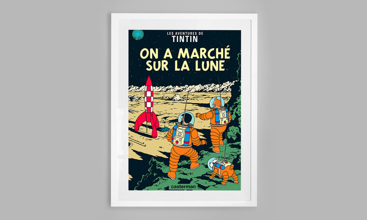TINTIN: ON A MARCHE SUR LA LUNE