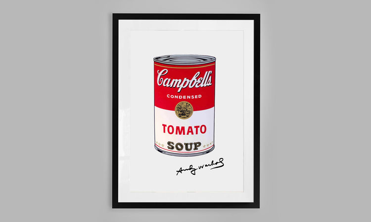 Andy Warhol - Campbells Soup Can Red & White (1965)