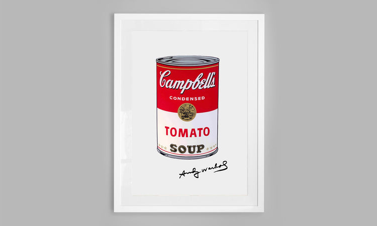 Andy Warhol - Campbells Soup Can Red & White (1965)