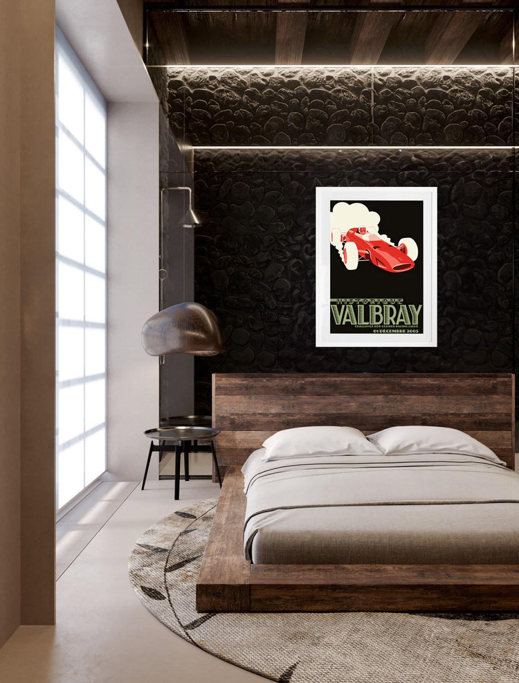 Art Deco Racing Poster - Valbray (2005)