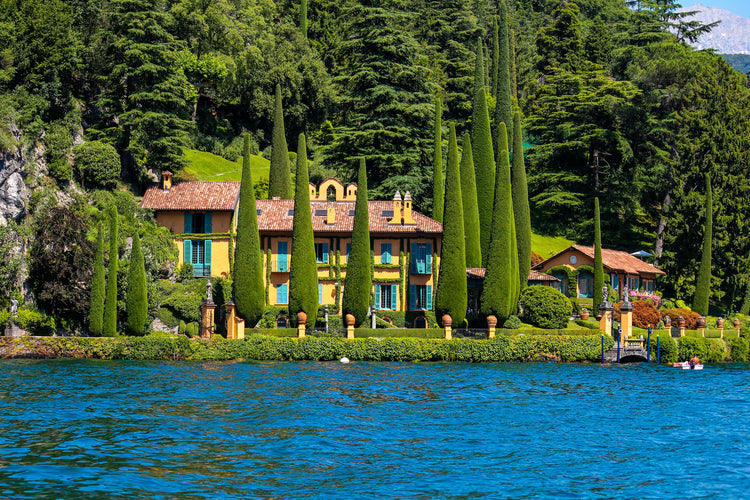 Villa La Cassinella, Lake Como. Italy