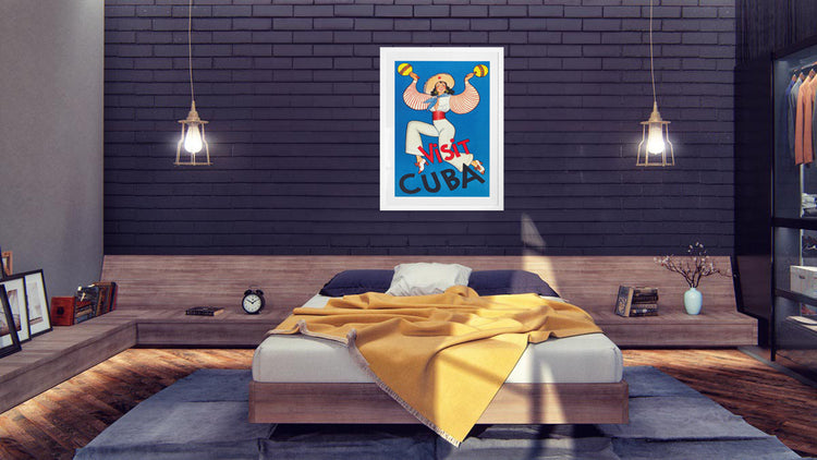 Visit Cuba - Vintage Travel Poster