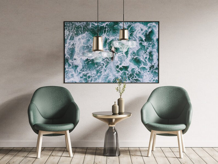 The Paddle Out - Birds Eye View