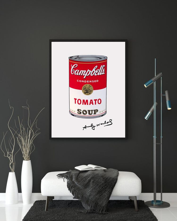 Andy Warhol - Campbells Soup Can Red & White (1965)