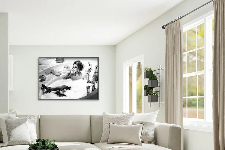 Brigette Bardot enjoying a Bubble Bath