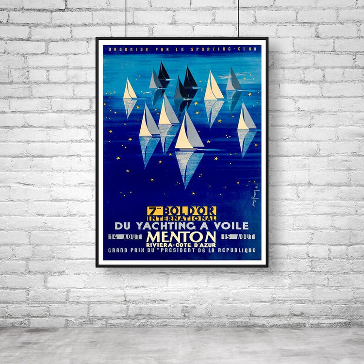 Midnight Regatta - Cote d'Azur, France.