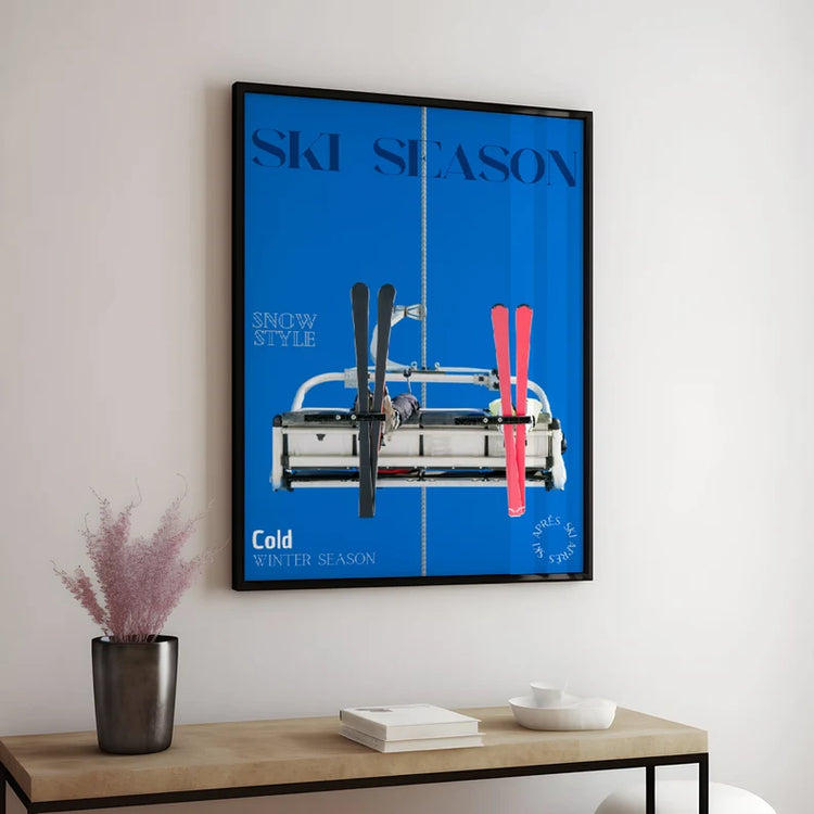 Ski Season Poster (1970's)