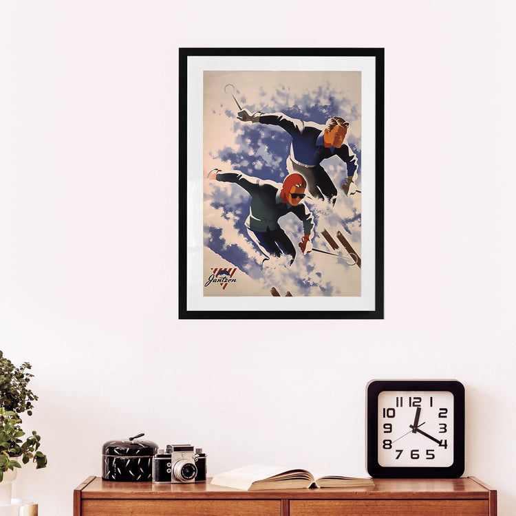 Retro Jantzen Advert - Slalom (1947)