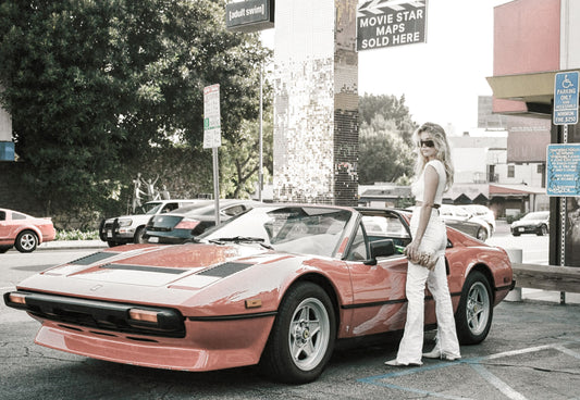 1978 Ferrari 308 GTS on Sunset Strip