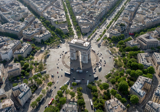 Arc de Triomphe. Paris, France.