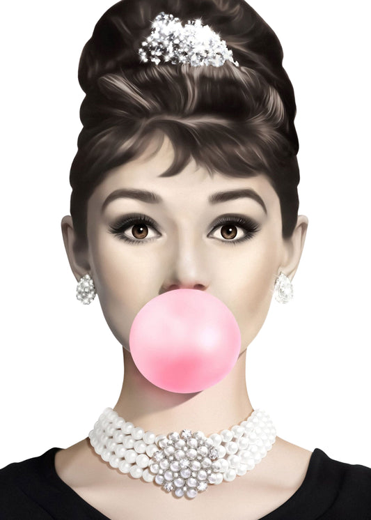 Audrey Hepburn Bubblegum