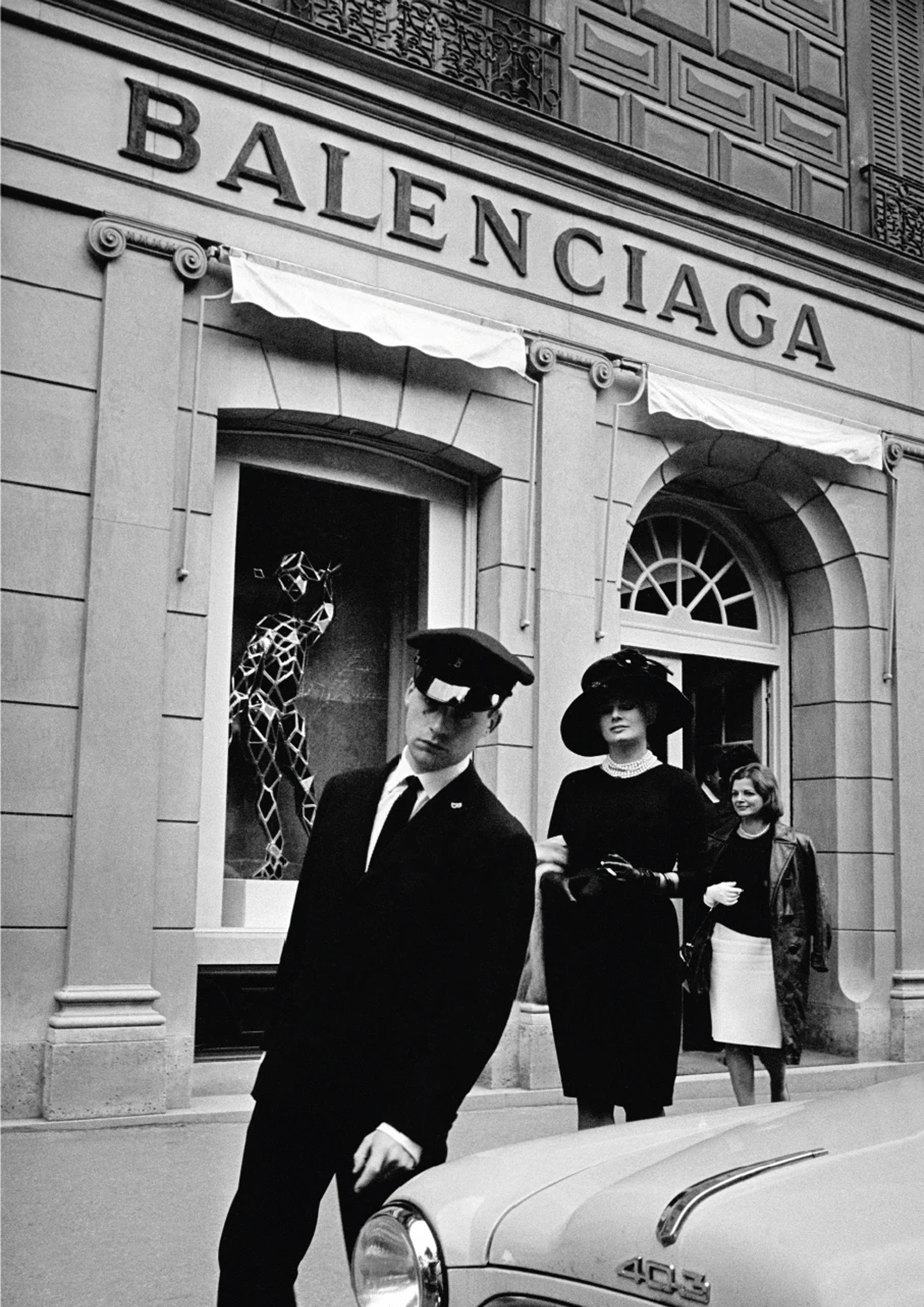 Balenciaga Couture Store. Paris.