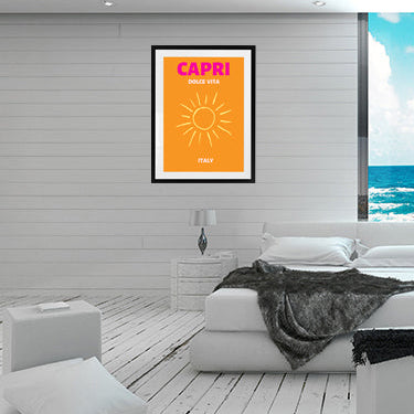 Capri, Italy (Orange)