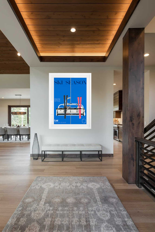 Ski Season Poster (1970's)