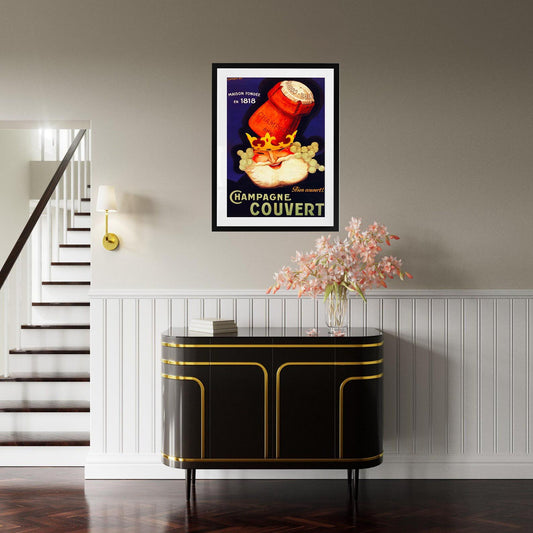Couvert Champagne Vintage Advert (1923)