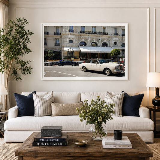 Monaco Elegance. Hotel De Paris, Monaco.