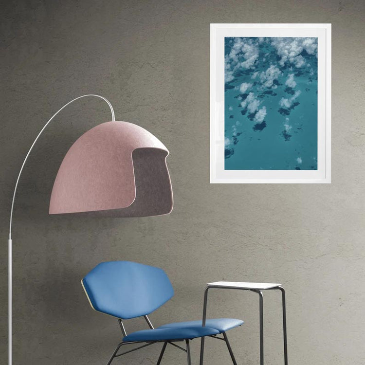 Pale Shadows on Blue