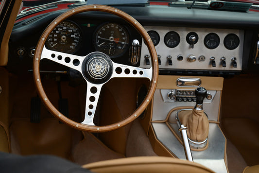E-Type Jag: Cockpit of a Classic
