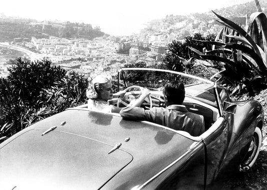 Grace Kelly and Cary Grant, Monaco. (1955)