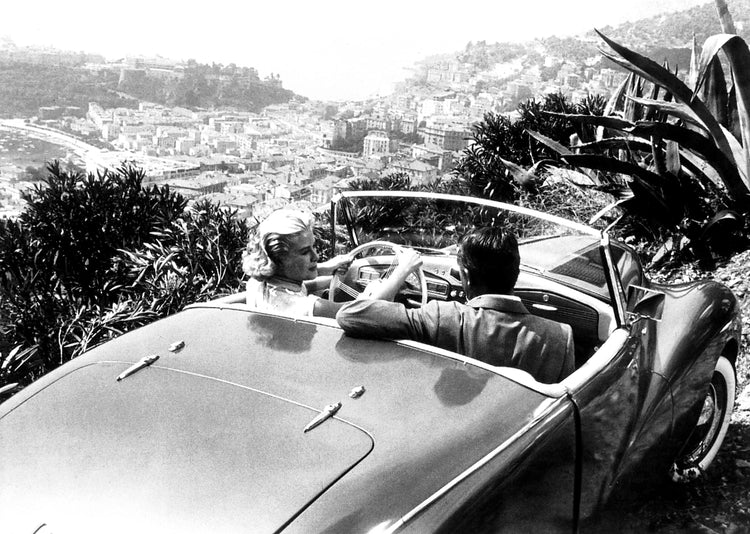 Grace Kelly and Cary Grant, Monaco. (1955)