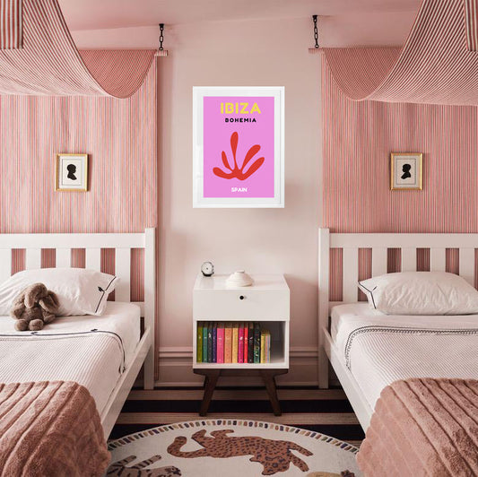 Ibiza, Spain (Pink)