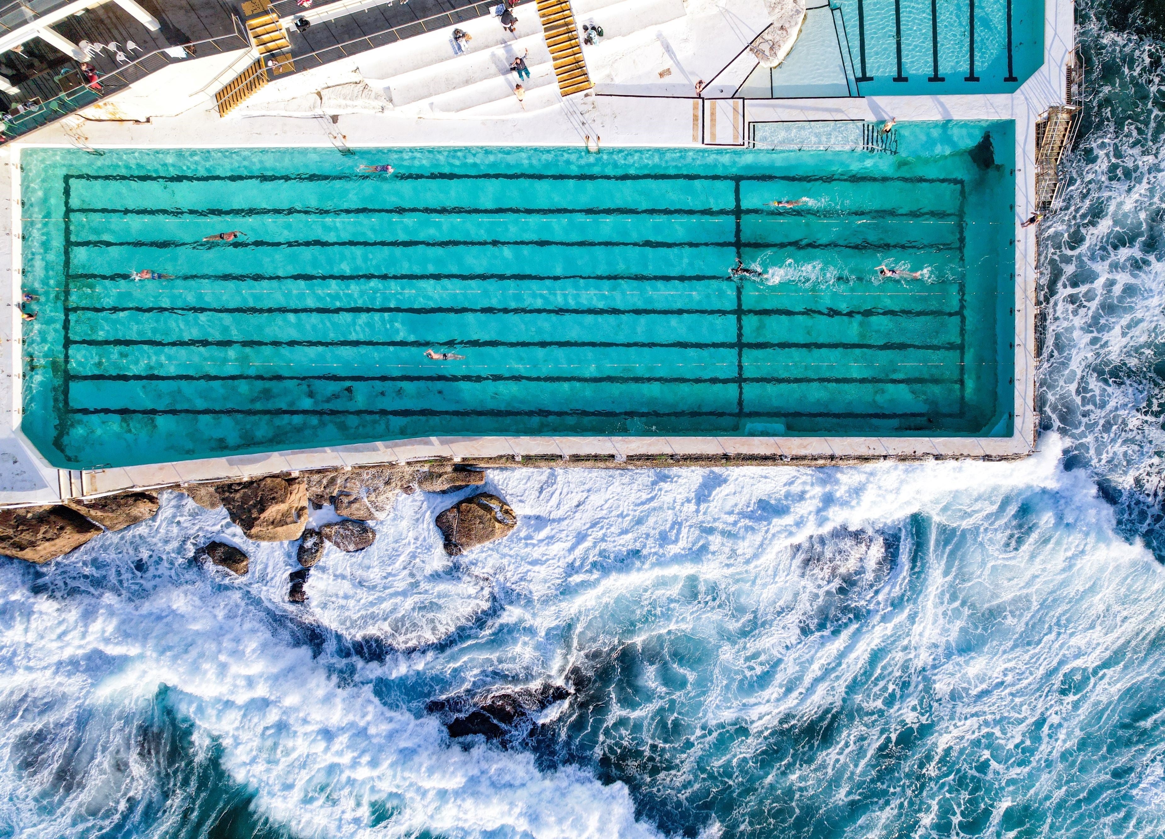 Icebergs. Bondi Beach, Sydney.