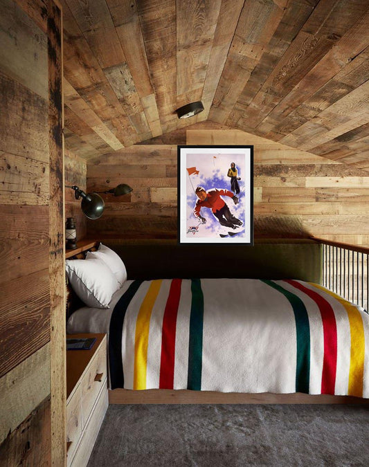 Retro Jantzen Advert - Downhill Style (1947)