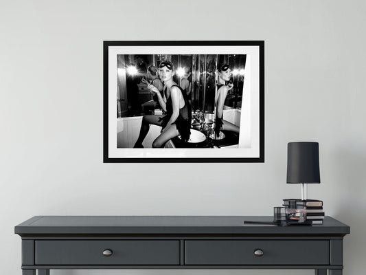 Kate Moss, Backstage in London, 2006