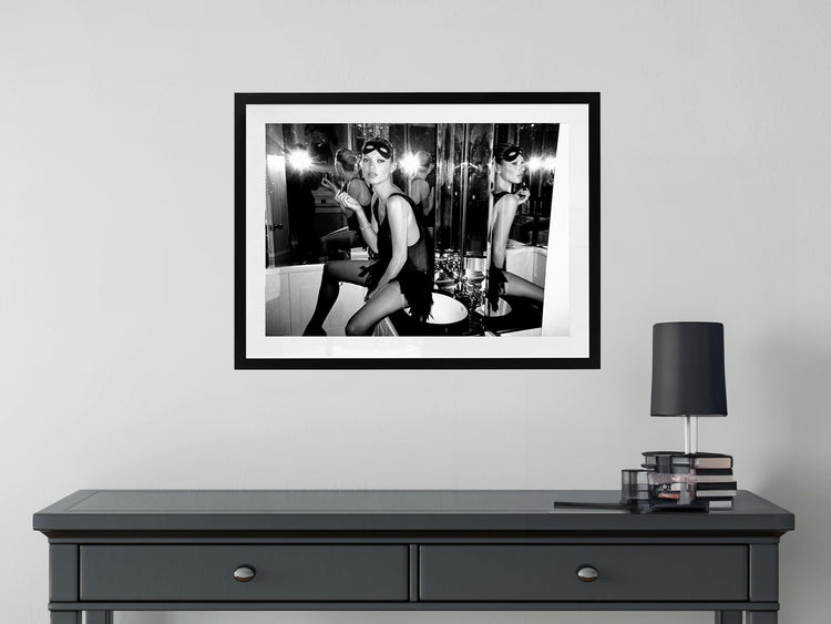 Kate Moss, Backstage in London, 2006