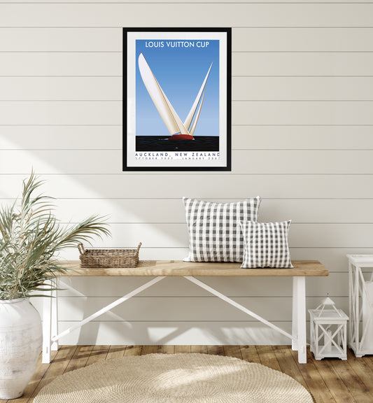 Louis Vuitton Cup Poster - Auckland (2002 - 2003)