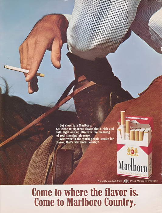 The Malboro Man Advertisement (1960's)