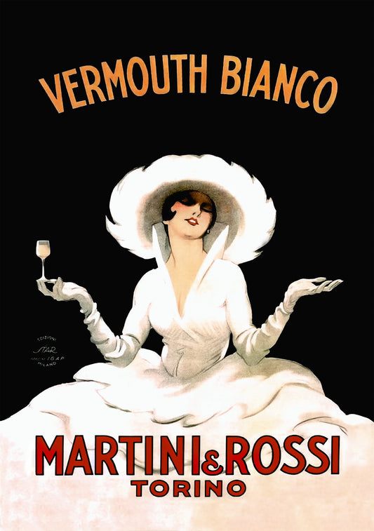 Martini & Rossi Vermouth Vintage Advertisement (1950)