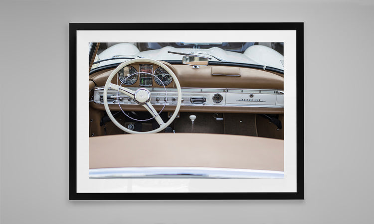 Mercedes 300SL: Behind the Wheel – 1950s Style