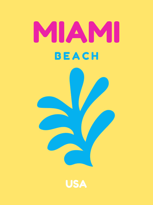 Miami Beach, USA (Yellow)
