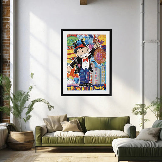 Alec Monopoly Graffiti Art Money