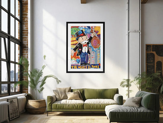 Alec Monopoly Graffiti Art Money