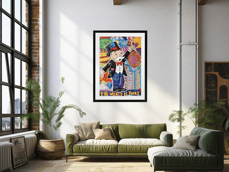 Alec Monopoly Graffiti Art Money