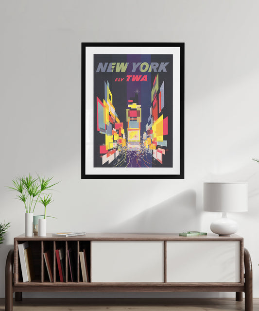 Fly TWA, New York (1960's)