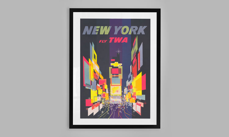 Fly TWA, New York (1960's)