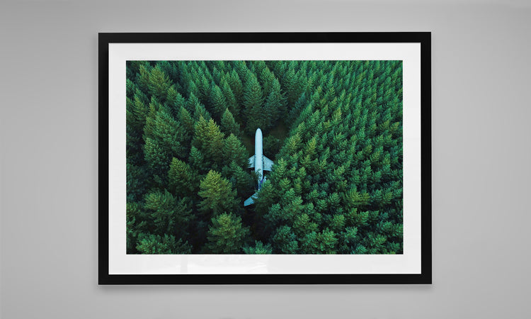 Boeing 727 in the Woods of Hillsboro, Oregon.