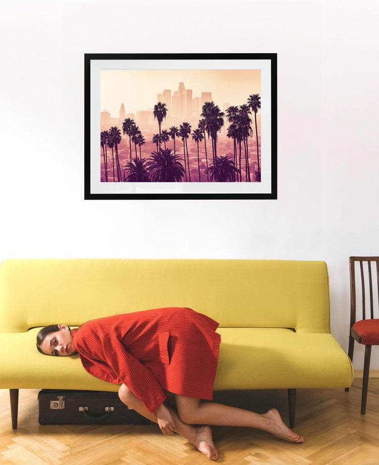Retro LA Glow - Landscape
