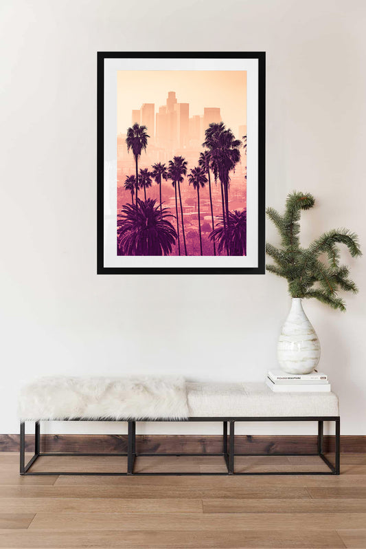 Retro LA Glow - Portrait