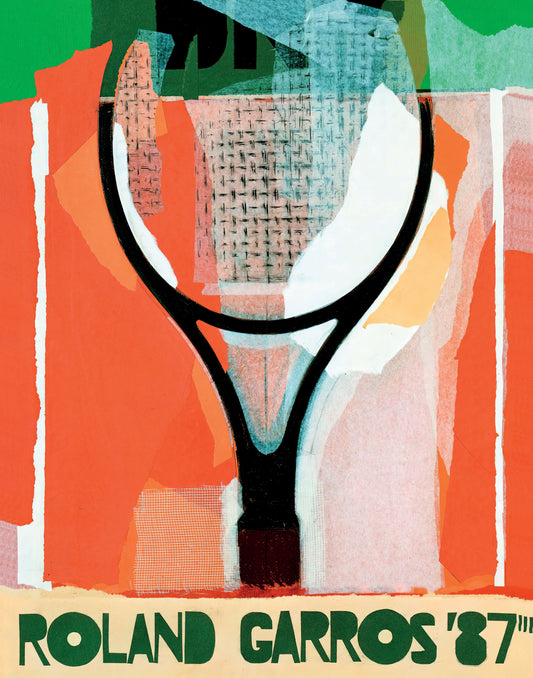 Roland Garros Poster (1987)