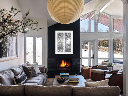 Winter Road. Jamtland County, Sweden.