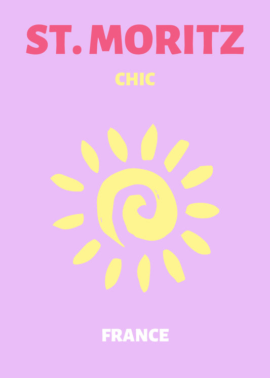 St Moritz, France (Purple)