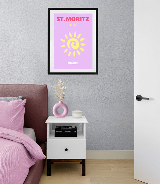 St Moritz, France (Purple)