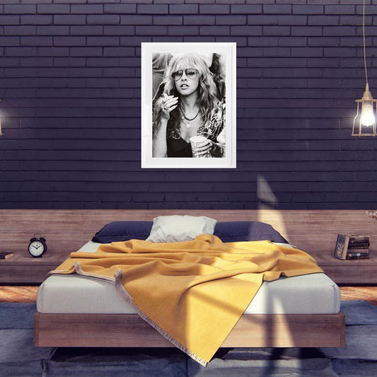 Stevie Nicks Having A Coke