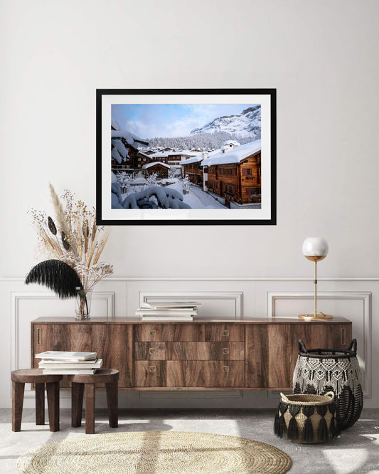 Swiss Winter Chalet