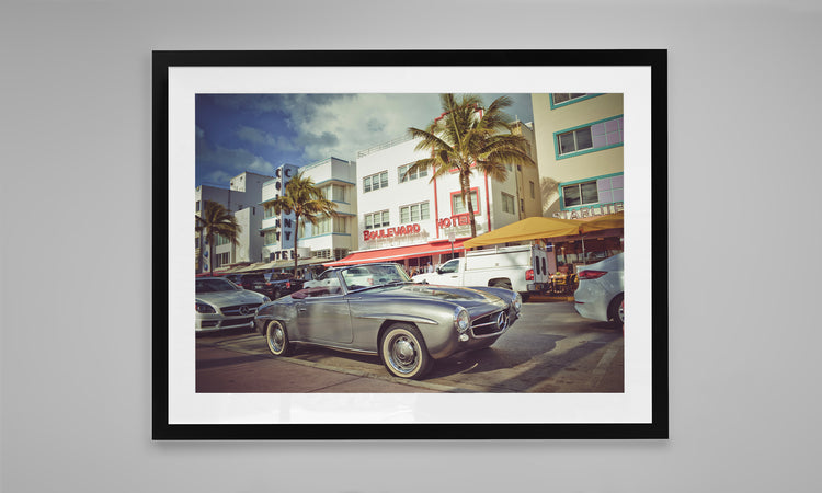 The Mercedes on Deco Drive