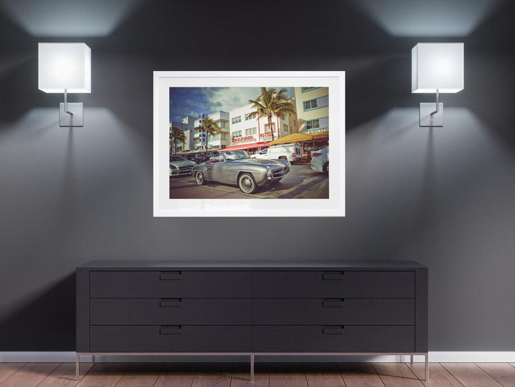 The Mercedes on Deco Drive